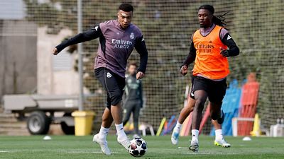 El Real Madrid continúa preparando el partido contra el Bayern