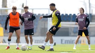 Real Madrid prepares for the derby against Atlético
