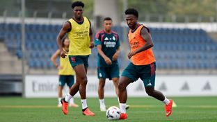 El Real Madrid se está entrenando