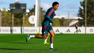 El equipo se está entrenando