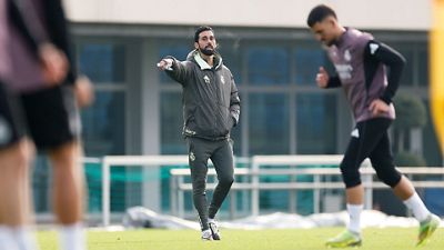 Arbeloa dirige su primer entrenamiento como técnico del Real Madrid