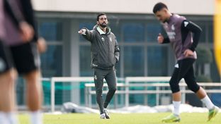 Arbeloa dirige su primer entrenamiento como técnico del Real Madrid