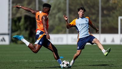 O Real Madrid se prepara para a estreia na Liga dos Campeões