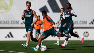El Real Madrid prepara el partido contra el Sevilla