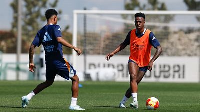 Final session ahead of trip to Seville