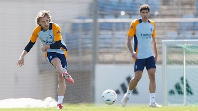 Nuevo entrenamiento en la Ciudad Real Madrid