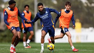 The team begin preparations for Villarreal clash