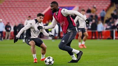 El equipo se entrenó en Anfield