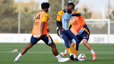 El Real Madrid continúa preparando el partido contra Osasuna