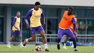Último treino antes do dérbi na Taça do Rei
