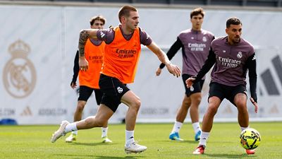 El Real Madrid sigue preparando el partido contra el Mallorca