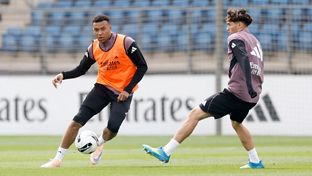 Último entrenamiento antes del Clásico