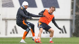 Final training session before hosting Valencia