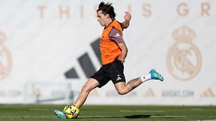 El equipo se entrenó en la Ciudad Real Madrid