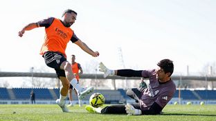 El Real Madrid prepara el partido contra el Getafe