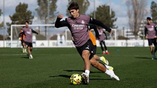 El Real Madrid prepara el partido contra Osasuna