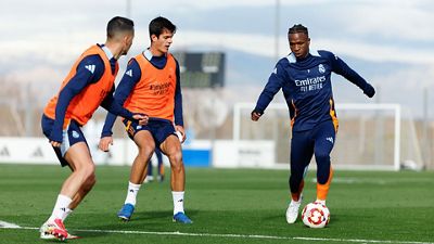 El Real Madrid prepara la Supercopa de España