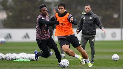 El Real Madrid continúa preparando el partido contra el Benfica