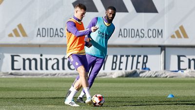 O Real Madrid prepara a meia-final da Supertaça de Espanha