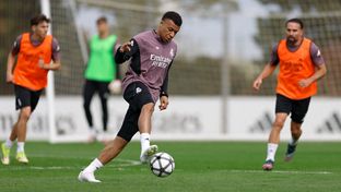 Último entrenamiento antes de recibir al Girona