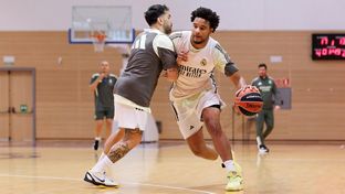 El Real Madrid prepara el partido contra el Mónaco