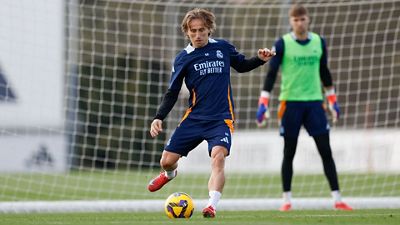 El Real Madrid prepara el partido contra el Betis