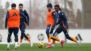 Real Madrid continue preparations for Rayo clash