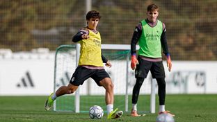 El Real Madrid prepara la Champions