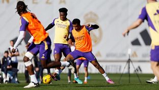 El Real Madrid continúa preparando el partido contra Las Palmas