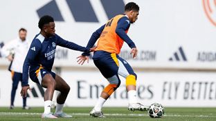 The team begin preparations for Arsenal clash