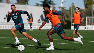 El Real Madrid prepara el partido contra el Sevilla