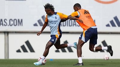 Último entrenamiento antes de recibir al Betis