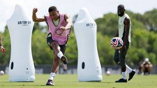 First training session in Florida