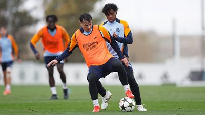 El Real Madrid prepara el partido contra el Liverpool