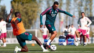 Último entrenamiento antes de recibir al Málaga