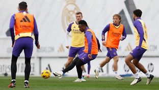 O Real Madrid continua a preparar o jogo frente ao Girona