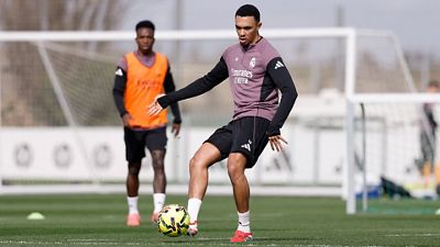 El Real Madrid continúa preparando el partido contra el Celta