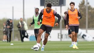 Último entrenamiento antes del Clásico