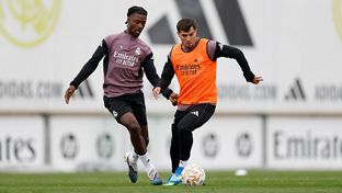 El Real Madrid continúa preparando el derbi