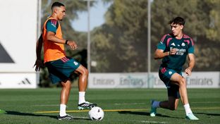 El Real Madrid prepara el partido contra el Elche