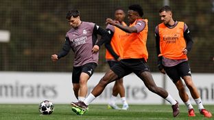 El Real Madrid prepara el partido contra el Bayern