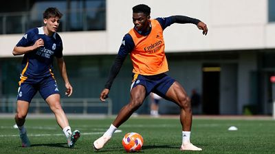 El equipo prepara el partido contra el Alavés