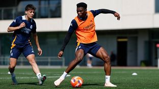 El equipo prepara el partido contra el Alavés