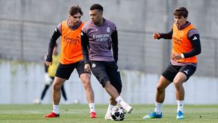 El Real Madrid continúa preparando el partido contra el Bayern