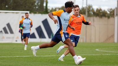 Primer entrenamiento de la semana