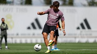 El equipo se entrenó en la Ciudad Real Madrid
