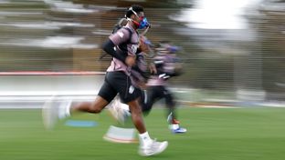 Trabajo físico en la Ciudad Real Madrid