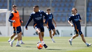 Last training session ahead of Real Sociedad clash