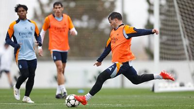 Le Real Madrid prépare le match contre Liverpool