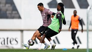 El Real Madrid prepara el partido contra el Bayern